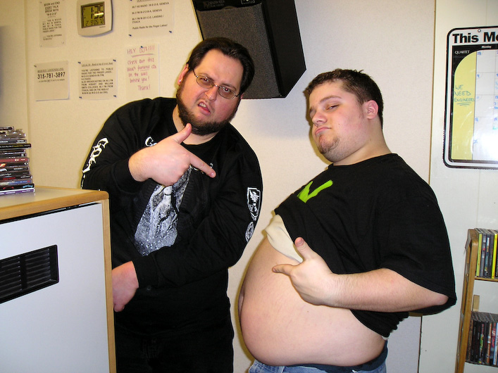 Rick Clearly Likes the Belly