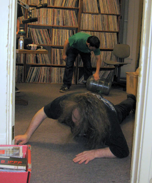 Jeffie tries to get away