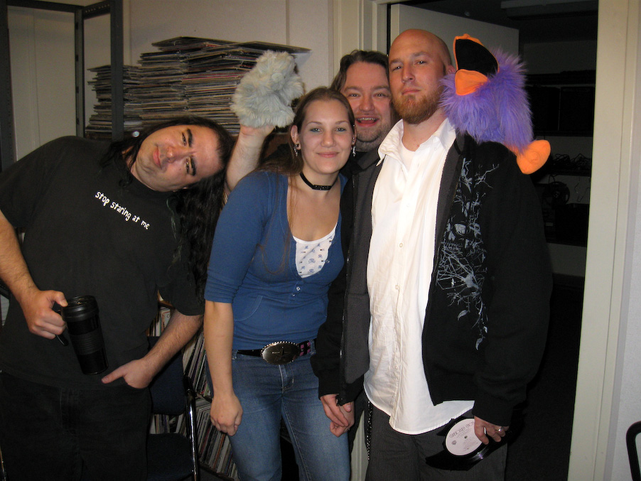 EVD, Jeffie, Jason, and his Wife