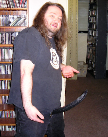 Yup, Jeffie has a Sword in his Pants